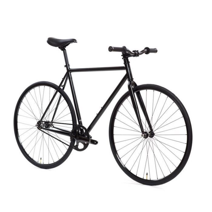 Guidon de velo Fixie guidon de velo 25.4mm 480mm velo de route guidon en forme d hirondelle en alliage d aluminium Type Black Cdiscount Sport