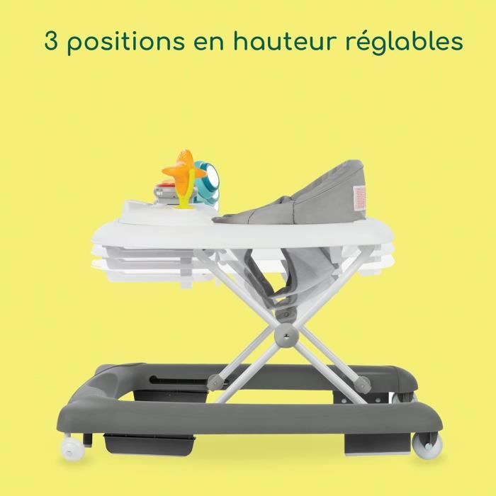BEBECONFORT Trotteur Explorer avec tablette musicale De 6 18