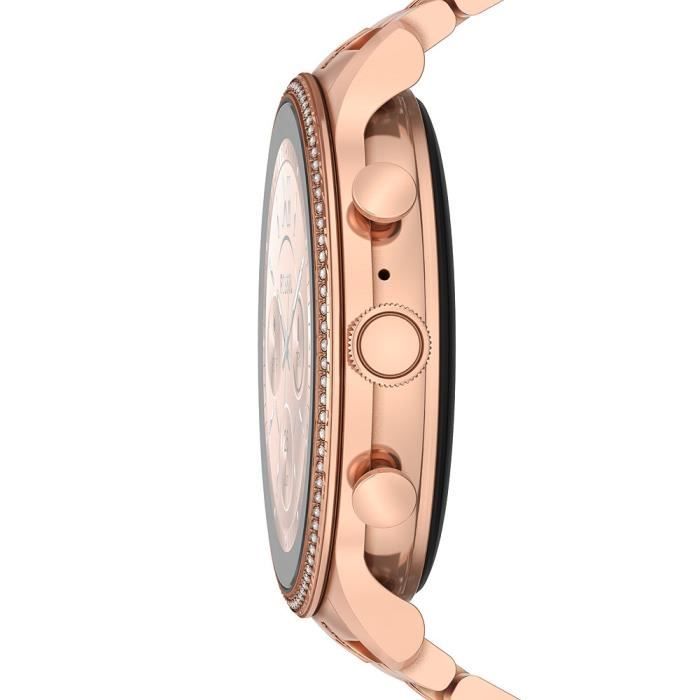 Montre Connect e Femme FOSSIL Q GEN 6 en Acier Rose 235039