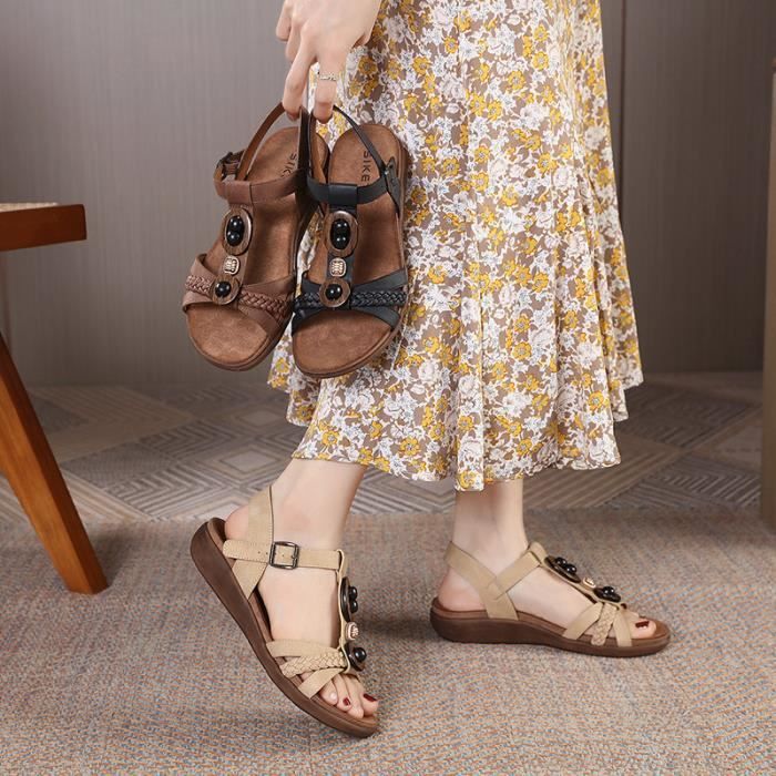 Sandales femme talon plat outlet