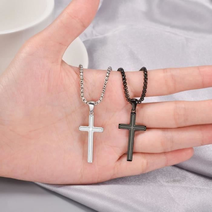 Bague Croix Orthodoxe En Acier Inoxydable — Bijou Religieux Pour Homme, Symbole Chrétien, Cadeau Foi