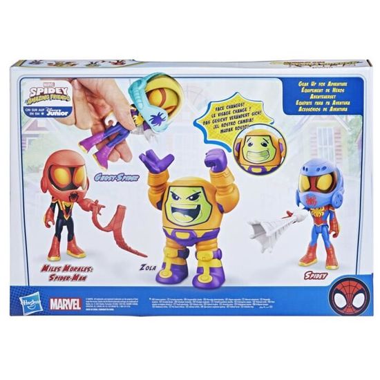 Marvel Spidey et ses Amis Extraordinaires Web-Spinners, pack Équipement de  héros, jouet de super-héros au meilleur prix