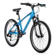 Vélo électrique VTT enfant Leader Fox Spider 2023 8V - bleu-0