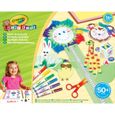 Kit de coloriage musical Crayola Premier pour enfants de 4 ans et plus-0