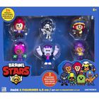 Figurines Brawl Stars - Pack de 8 - 4.5 cm - Collection Lansay