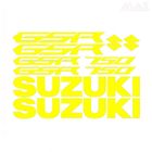 MAX FC 10 sticker GSR 750 – JAUNE – sticker SUZUKI GSR 750 GS R 600 - SUZ405