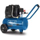 Compresseur d'air silencieux horizontal à deux cylindres Scheppach HC25Si - 24 L - 1100W - 8 barss - 1,5 CV