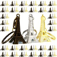 Lot 100 porte clés Tour Eiffel souvenir 3 couleurs