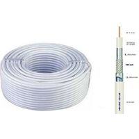 Câble D'antenne Sommer Cable Astral LLX 12 M – 120 DB, Gaine été Noire