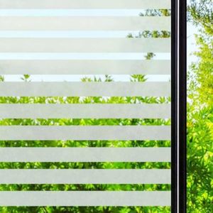 Film Fenêtre Anti-Regard 60x140 Cm – Opaque Réutilisable, Protection Intimité, Anti-UV, Pose Sans Colle