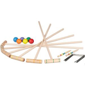 Set De Croquet Baden Deluxe – 6 Joueurs – Avec étui – Neuf Sous Blister