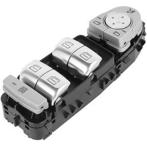 Interrupteur Commande Lève-vitre Console Pour Mercedes Classe A W169 / Classe B W245 (2006-2012) - Compatible A1698206710