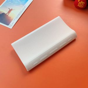 BATTERIE EXTERNE BLANC-Juste de protection en silicone pour Xiaomi 