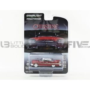 Greenlight 1/43 Moulé Sous Pression 1958 PLYMOUTH FURY "Christine" film voiture rouge/blanc 86529