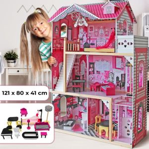 Maison Barbie En Bois Achat Vente Jeux Et Jouets Pas Chers