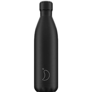 GOURDE BOUTEILLE ISOTHERME - MONOCHROME ALL BLACK 750 ML 