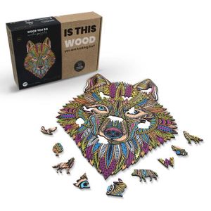PUZZLE WOOD YOU DO puzzle en bois avec un motif de loup D
