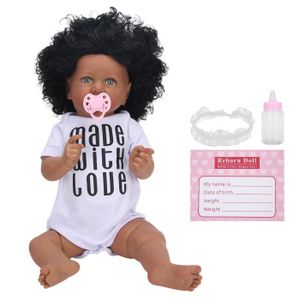 POUPÉE Fille Baby Doll Baby Doll Poupée réaliste de bébé 22 pouces pour fille