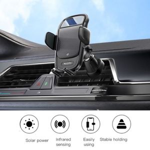 iMoshion Support de téléphone pour voiture pour Samsung Galaxy S21 -  Réglable - Universel - Grille de ventilation - Noir