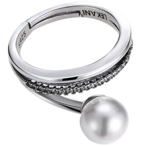 Bagues De Perle En Argent Pur 925 Pour Les Femmes Bijoux Simple