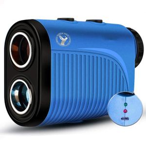 MÈTRE - TÉLÉMÈTRE Télémètre de golf SWAREY X6 Télémètre laser de 1500 verges technologie Flag-Lock avec vibration Grossissement 6X chargement USB Bleu