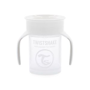 TASSE D'APPRENTISSAGE Twistshake Tasse à bec 360 ​​avec poignées - Bébé  - 230 ml -Tasse de sevrage anti-fuite- Sans BPA -Entraînement -