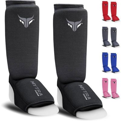 METAL BOXE Protège-Pieds Full Contact Bleu Taille M - MB165