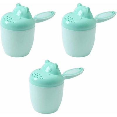 Tasse De Shampooing Bébé, Arrosoir Bain Bebe Rince Tete, Tasse Gobelet De Rinçage Pour Le Shampoing, Facile Et De Laver Les Cheveux Pour Protéger Loeil Infantile, Accessoire Douche Bain