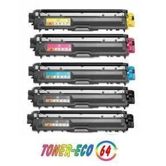 Go Inks 3-Pack C/M/Y Laser Toner Cartridges – Compatible With Brother DCP-9015CDW, HL-3150CDW, TN245 Cyan Magenta Yellow