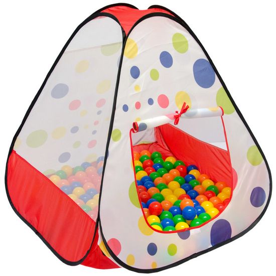 HOP49 Tent de jeu Pop Up avec Tunnel pour Enfant Play House en HOP49 Tent de jeu Pop Up avec Tunnel pour Enfant Play House en