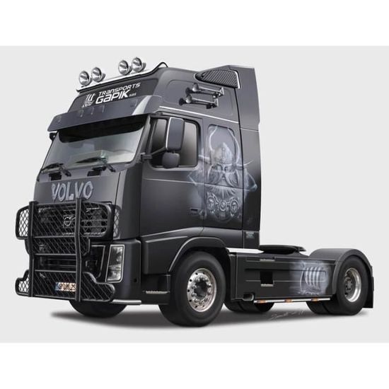 Maquette de camion - Volvo - FH16 Viking - Noir - 15 ans