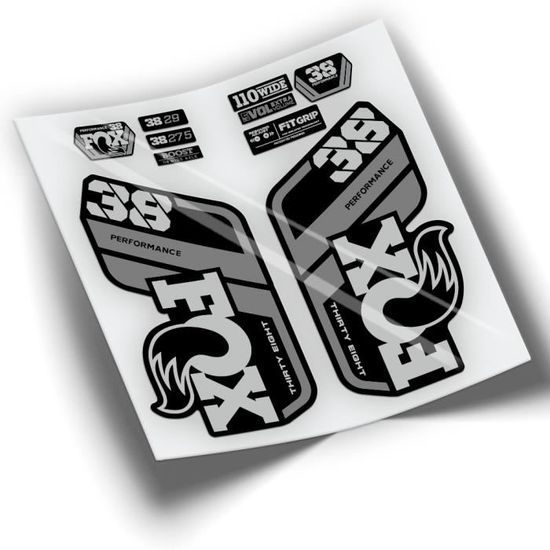 Decals Kashima Fox 36 Performance 2021 Autocollants Pour Fourche