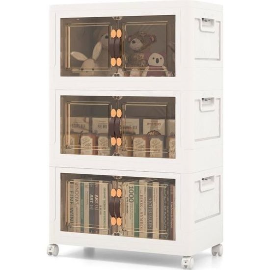 Whitman Lot de 4 boîtes de rangement en plastique pour pièces de monnaie
