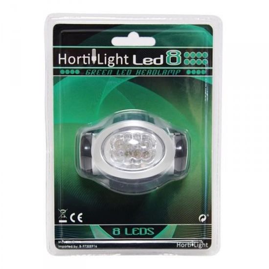 Hortilight Lampe frontale LED VERTE