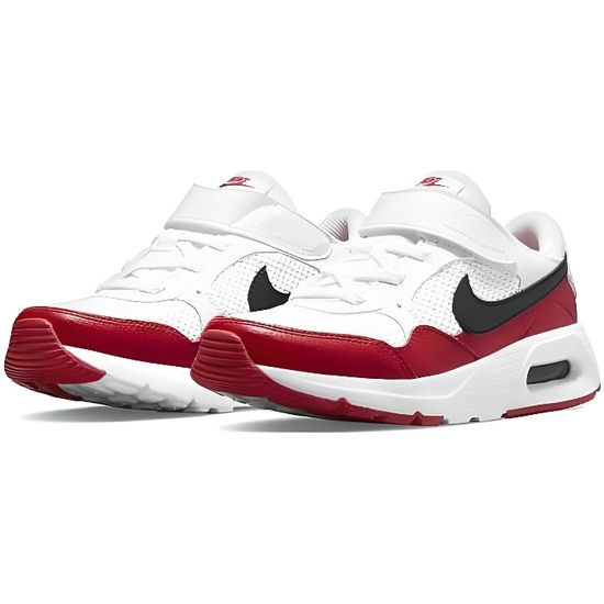 Chaussure Nike Air Max SC Rouge Blanc GS Blanc Cdiscount