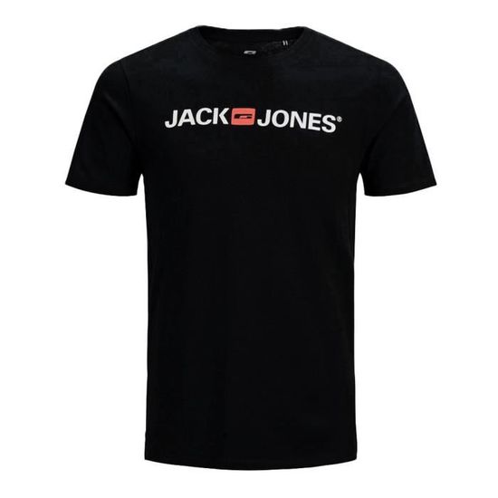 Tee-shirt à manches courtes avec poche poitrine homme blanc | GEMO