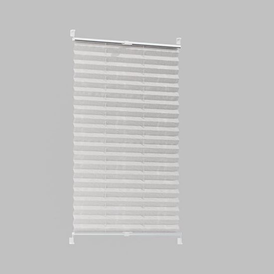 Grandekor Plissee klemmfix Anthracite 100x130cm Store plissé