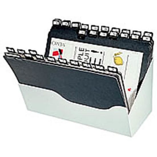 Trieur Vertical Rexel Valbox - 31 Intercalaires - Classement Alphanumérique - Format Italien 24x32cm - Métal