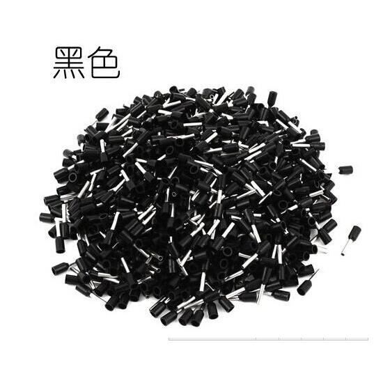 50 Connecteurs Broche/fil Noir 24 AWG - Longueur 25 Cm - Pour Circuits électroniques, Prototypes - Neufs