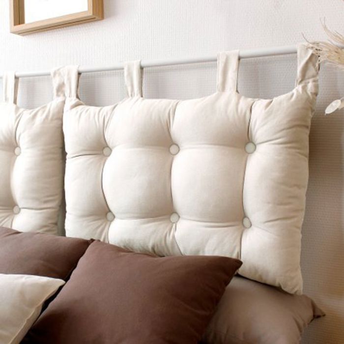 Tête De Lit à Pattes Linder Firenze – Velours Luxueux Gris 160x70 Cm, Tissu Coton/Lin/Polyester, Style Élégant & Confortable