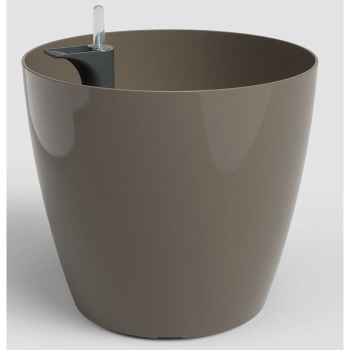 Pot de fleurs - ARTEVASI - San Remo SWS 42 BR - Intérieur/extérieur - Plastique - Ø427 x H395 cm - 423 L - Taupe