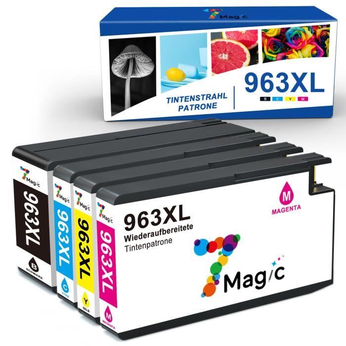 Cartucce HP 963 XL Compatibili – Multipack 4 Colori Per OfficeJet Pro 9010/9020 – Alta Resa E Qualità