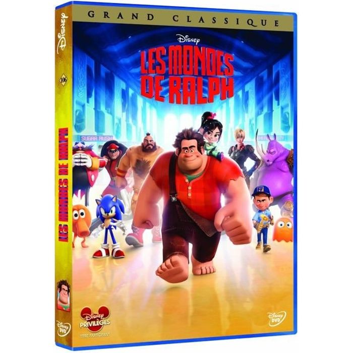 DVD Les Mondes de Ralph - Disney