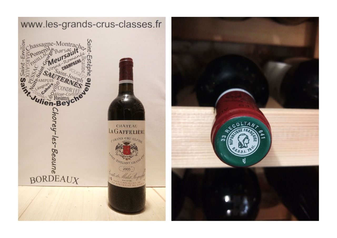 Château La Gaffelière 2005 - Saint-Emilion Grand Cru - 1er Grand Cru classé B - 1 x 75 cl - Rouge