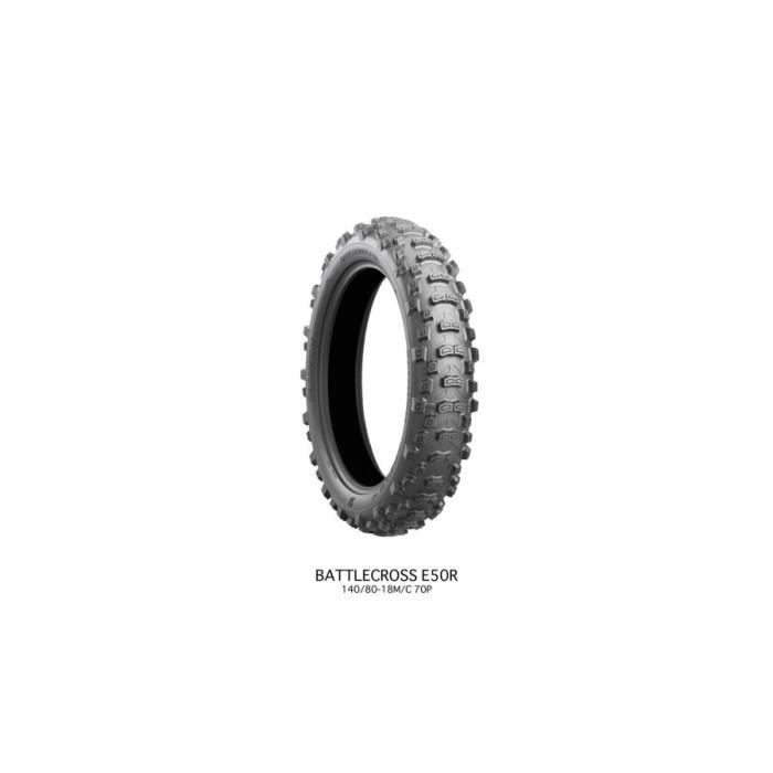 Pneu BRIDGESTONE BATTLECROSS E50R 120/90-18 M/C 65P TT
