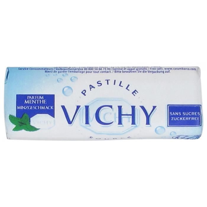 -Pastille Vichy Pastilles Parfum Menthe Sans Sucre 19 g