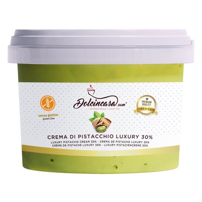Crème au pistache Luxury avec 30 % de pistachi – 500 g crème émable et excellente pour la peinture