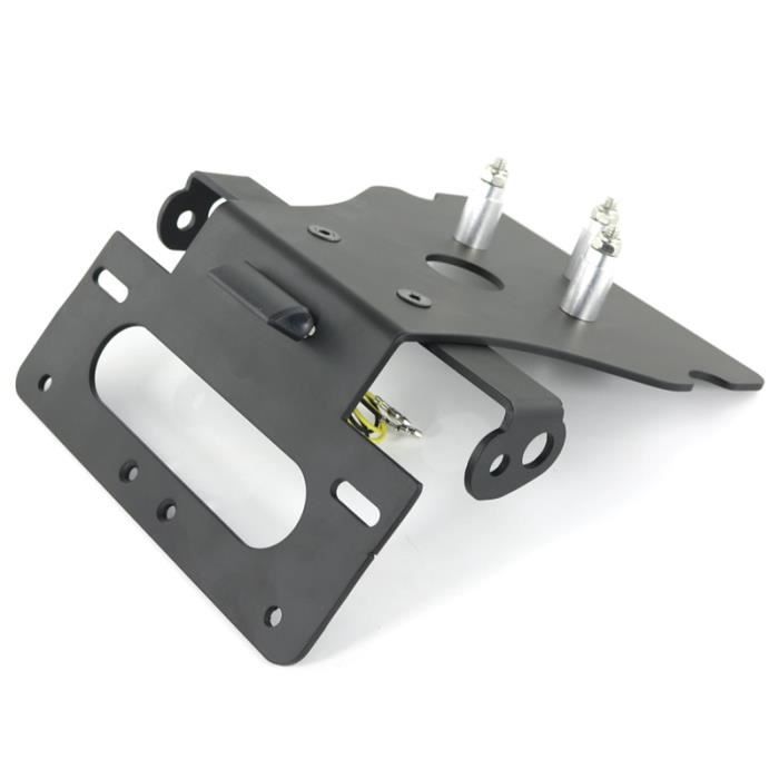 Décoration Véhicule,Ajustement pour Suzuki GSXS1000S GSX S 1000 S GSX S1000S Katana 2020 support de plaque - Type Black