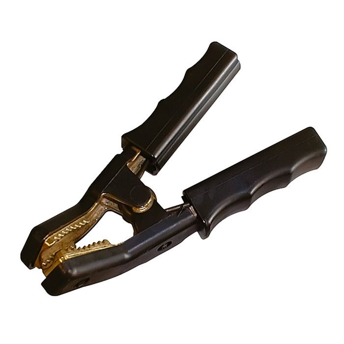 Pince pour cable de démarrage 500A Bronze (-) isolée noir
