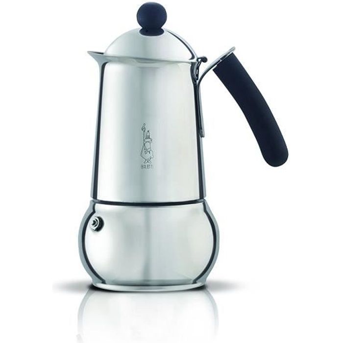 Bialetti - cafetière italienne 10 tasses argent - 0004645